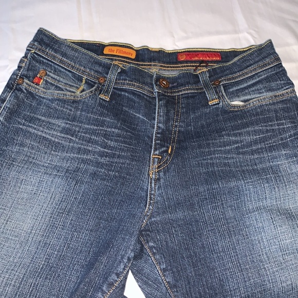 Gently Loved AG Adriano Gildshmied Boot Cut Jeans - Picture 3 of 12
